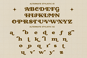 Refined Sugarish – Retro Sweet 70s, a Serif Font by Black Junst (Thumbnail 8 of 10)