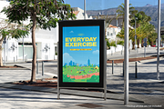 Exercise People Vector kit, an Illustration by Puffin graphics (Thumbnail 6 of 6)