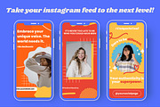 30 Bold Social Media Story Templates, a Templates & Theme by TemplateCastleStore (Thumbnail 6 of 10)