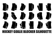 Hockey Silhouette Bundle, a Seasonal Illustration by balal (Thumbnail 1 of 21)
