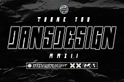 CYBERNETIC futuristic Y2k Cyberpunk, a Sans Serif Font by dansdesign (Thumbnail 6 of 6)