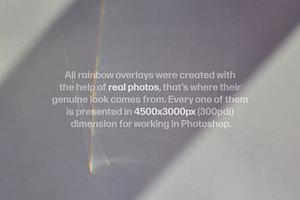 Rainbow Photoshop Overlays