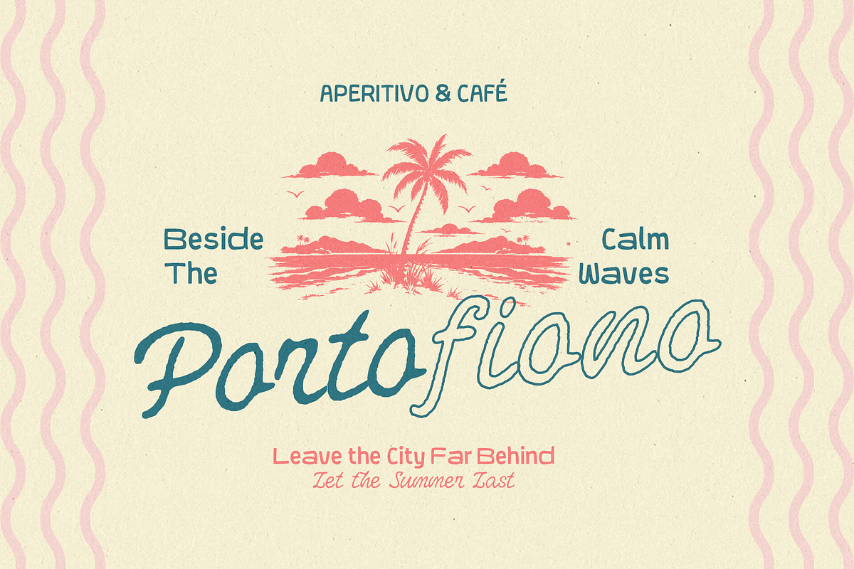 Festoon Lagoona Script and Sans, a Handwritten Font by Sixtype (Photo 4 of 10)