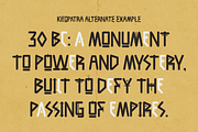Kleopatra – Brush Ethnic Geometric, a Sans Serif Font by Inviline.co (Thumbnail 5 of 15)