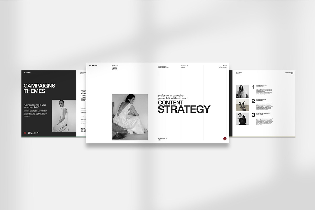 ORLI | Content Strategy Template preview 5