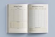 2025 Budget Planner, a Print Template by Book2bees (Thumbnail 4 of 4)