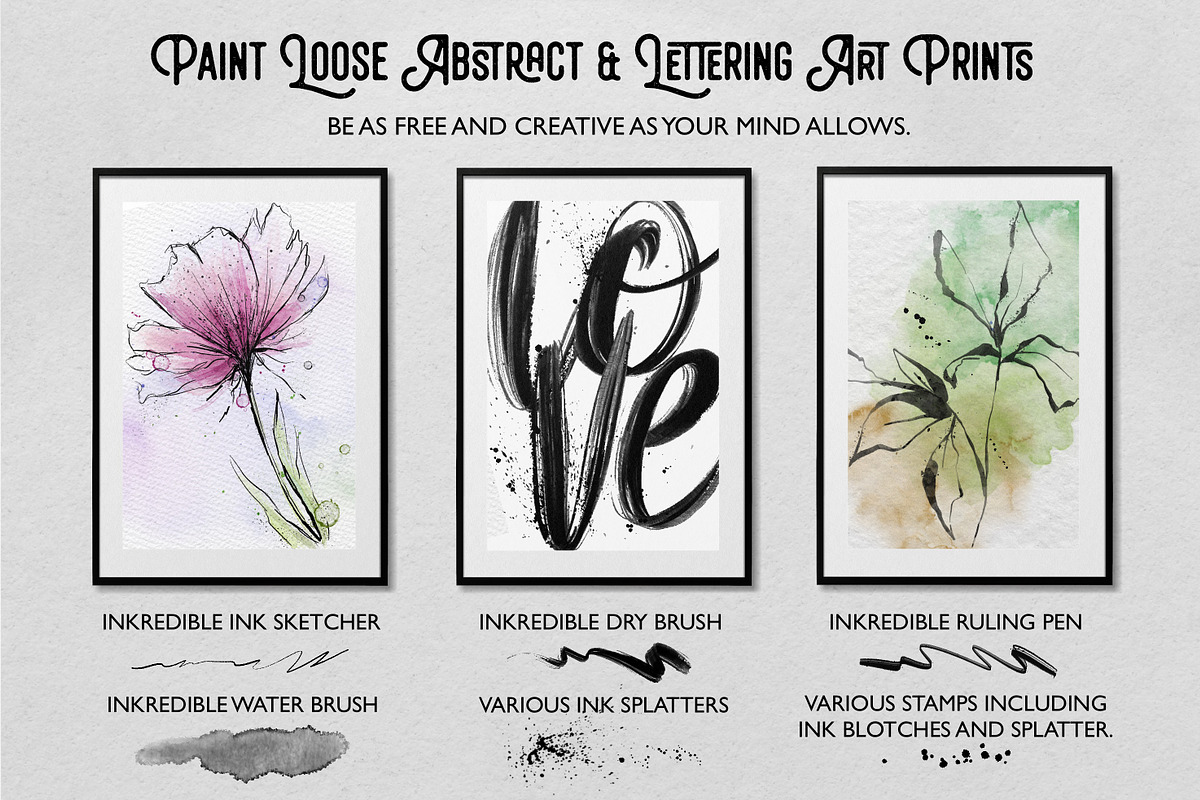 Inkredible Messy Ink & Wash Set