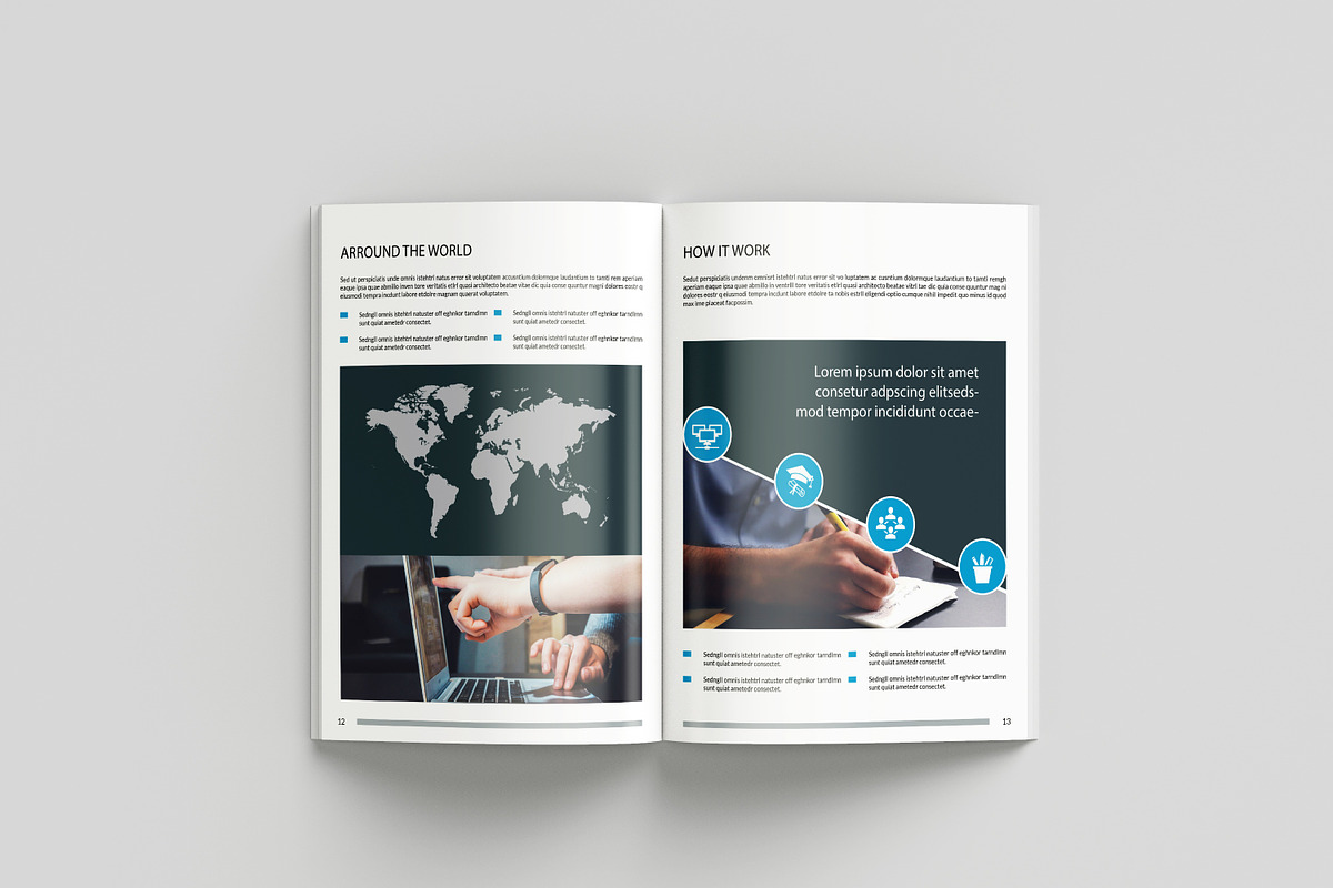 Business Brochure Template, a Brochure Template by retrographix (Photo 9 of 13)