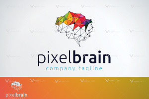 Pixel Brain Logo