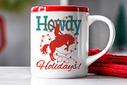 Western Christmas Bundle Cowboy SVG, a Seasonal Illustration by TanchaArt (Thumbnail 8 of 8)