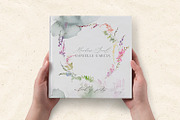 Bon Matin Watercolor Floral Clip Art, a Decorative Illustration by whiteheartdesign (Thumbnail 5 of 18)