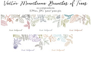 Vector Monochrome Branches of Trees, an Illustration by cat_arch_angel (Thumbnail 8 of 12)