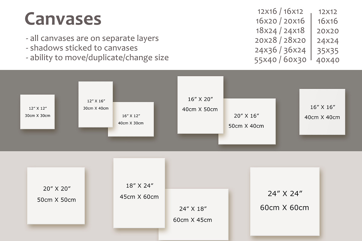 FARMHOUSE STYLE Wall&Frame Mockups, a Poster Template by MyHomeMockups (Photo 10 of 12)