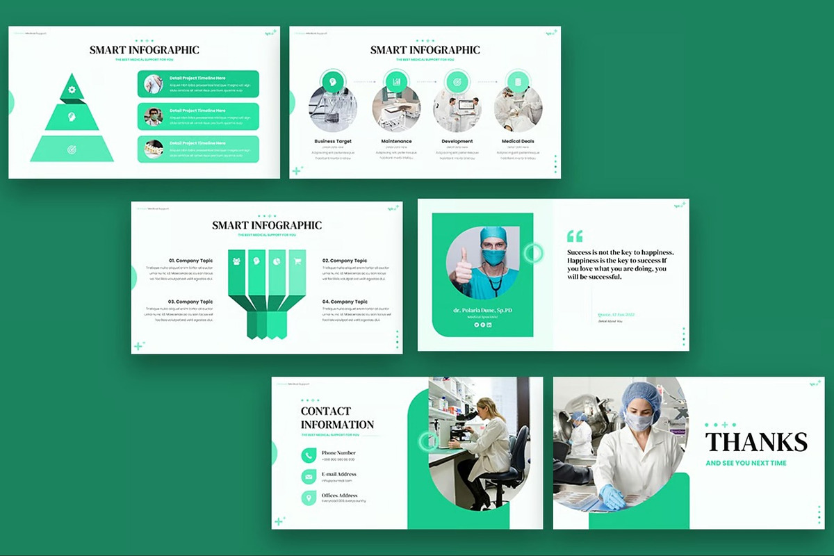Spital - Medical Google Slides, a Presentation Template by Fit-tee (Photo 2 of 6)