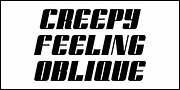 Creepy Feeling JNL, a Sans Serif Font by Jeff Levine Fonts (Thumbnail 4 of 5)