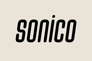 Sonico – Font Family