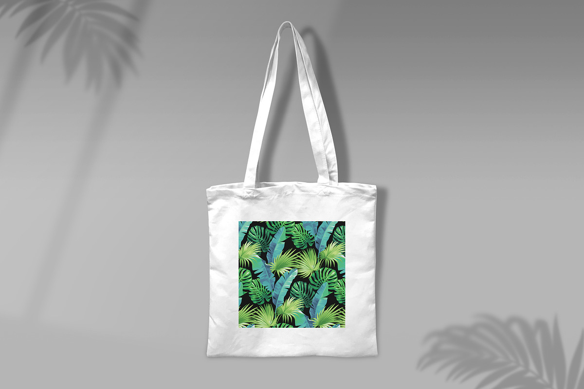 Vector pattern. Tropical leaves., a Pattern Graphic by Anna Smirnova (Photo 6 of 6)