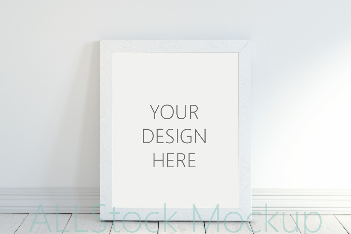 Vertical Frame Mockup, a Presentation Template by Allstock (Photo 1 of 2)