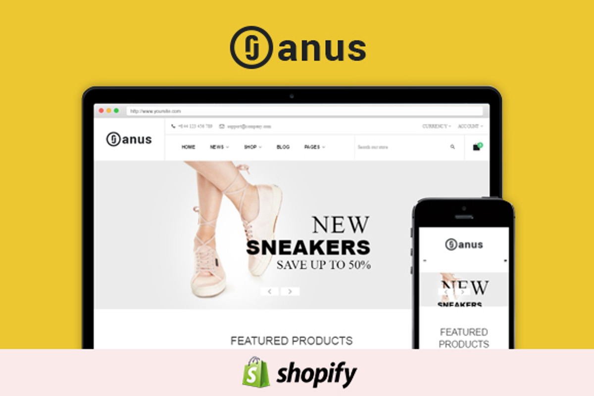 Janus Shopify Theme, a Shopify Template by junoshopify