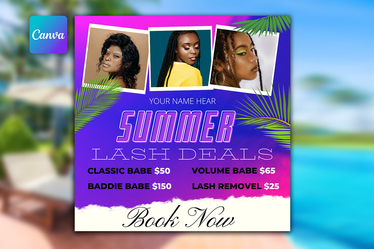 Summer Sale Flyer template, a Flyer Template by iloveTemplate (Photo 1 of 2)