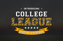 College League Font - Display Font