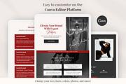 Sales Funnel Canva Landing Page, a Landing Page Template by GlamWebDesigns (Thumbnail 2 of 8)