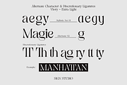 Viory - Extra Light with Italic, a Serif Font by Sign Studio (Thumbnail 8 of 11)