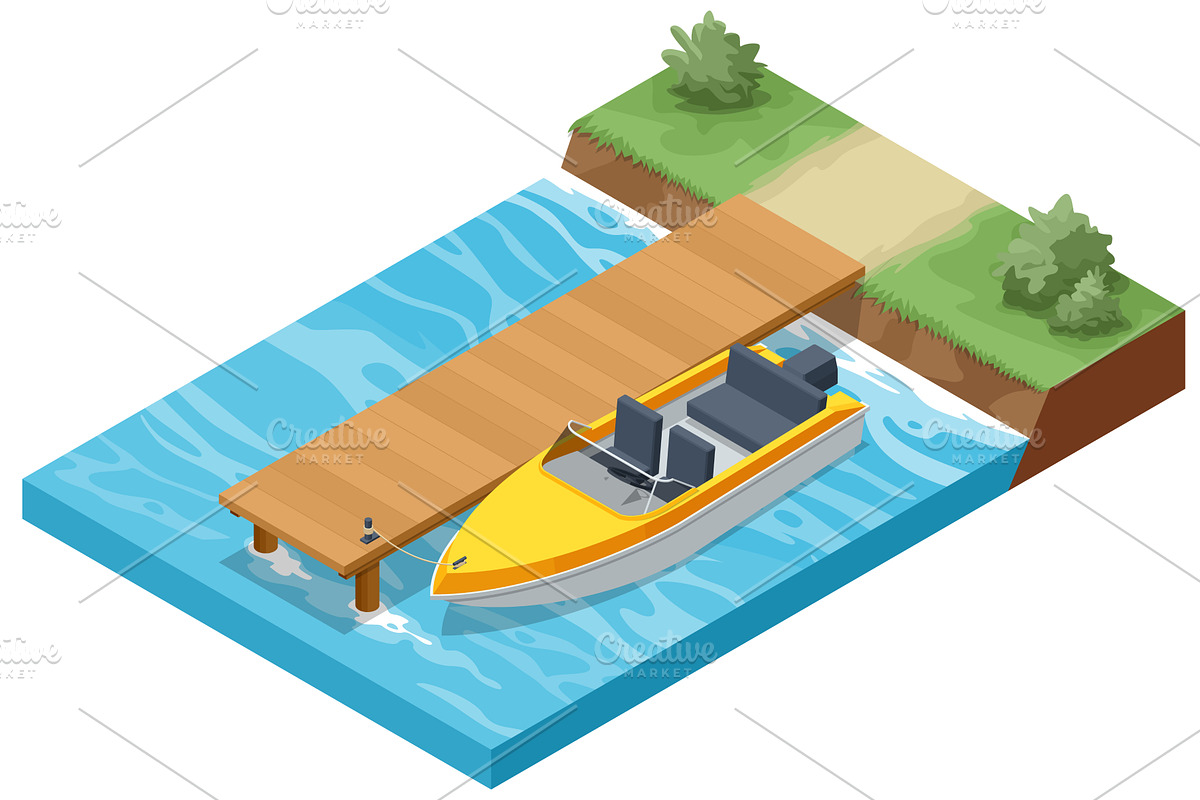 An isometric illustration of a, a Transportation Illustration by Golden Sikorka