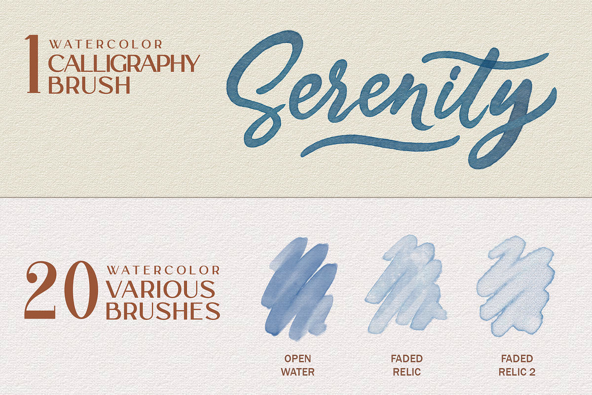 Real Watercolor Procreate Brushes, a Brush Add-On by GRANCI STUDIOS (Photo 9 of 12)