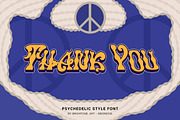 VERTISTYLE WAVES - Psychedelic Style, a Serif Font by Brightone (Thumbnail 9 of 9)