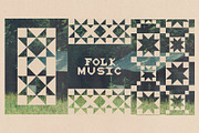 Quilt Folk - Letter & Quilt Icons, a Solid Icon by Madeline ODonoghue Design (Thumbnail 11 of 16)