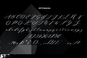 Amora Calligraphy Font, a Script Font by Analogous (Thumbnail 6 of 9)