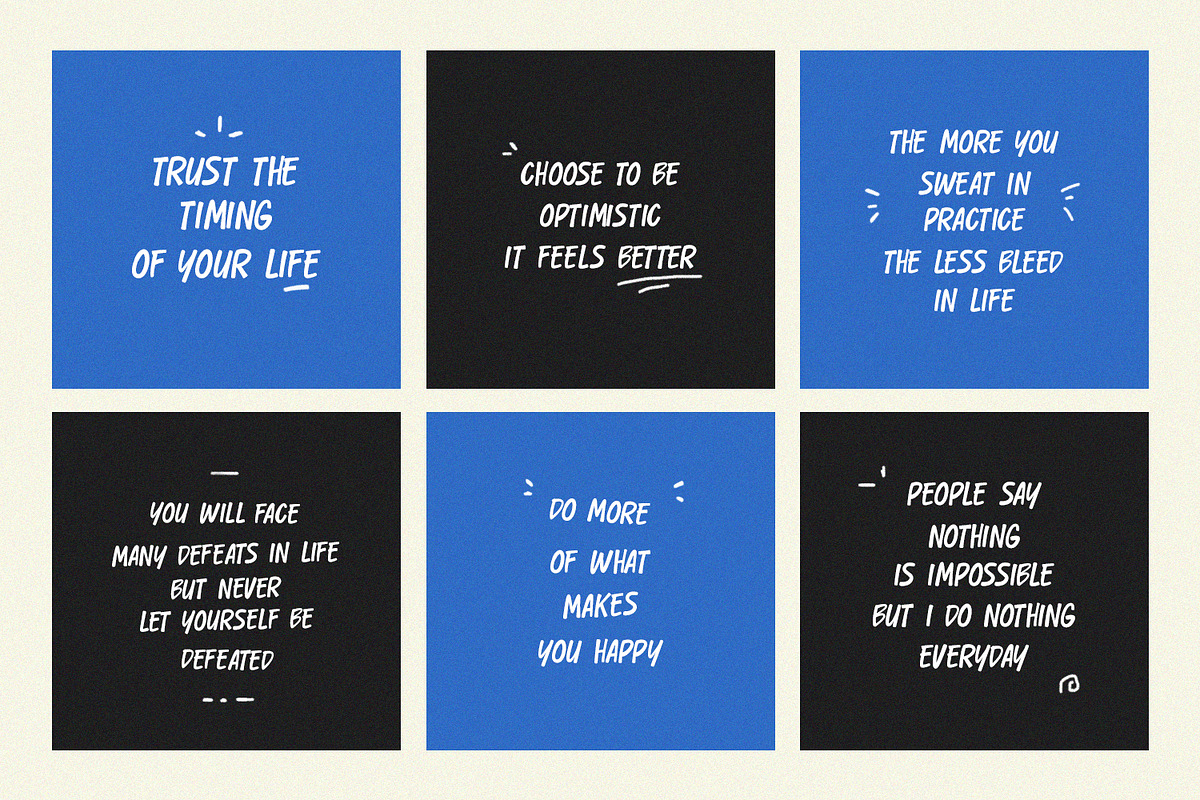 Creafo Elacte Powerful Playful Brush, a Handwritten Font by Maulana Creative (Photo 6 of 7)