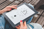Responsive UI UX Tablet Mockup, an iPad Mockup by DesignRushMarket (Thumbnail 5 of 16)