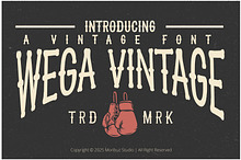 Wega | Vintage Font