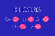 Cubicoola Regular & Bold, a Sans Serif Font by Little Jimi Shop (Thumbnail 12 of 12)