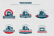 Trucking Logo Templates, a Branding & Logo Template by g design (Thumbnail 1 of 4)
