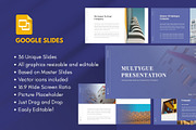 MULTYGUE Business Google Slide, a Presentation Template by Rizki Herdian (Thumbnail 1 of 6)