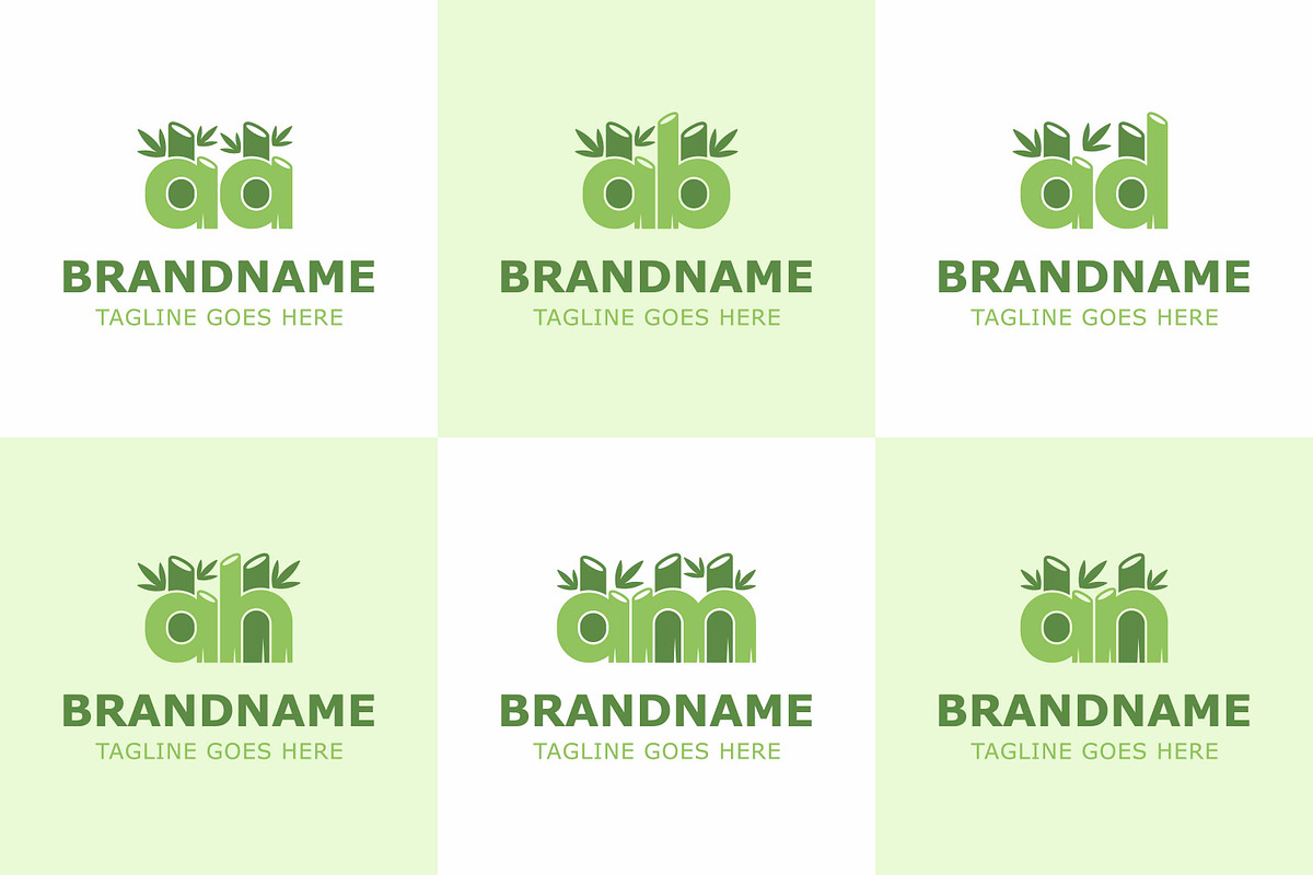 AA AB AD AH AM AN Bamboo Logo, a Branding & Logo Template by Pray Art Design Studio (Photo 1 of 2)