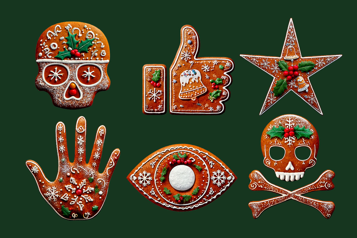 Gingerbread Dreams Font, a Sans Serif Font by Handmadefont (Photo 4 of 14)
