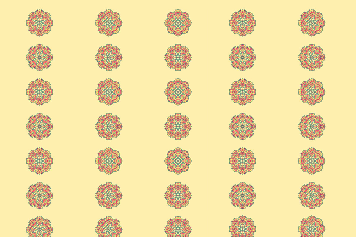 Ethnic ornament colorful templates., an Invitation Template by Mehendra Art (Photo 2 of 2)