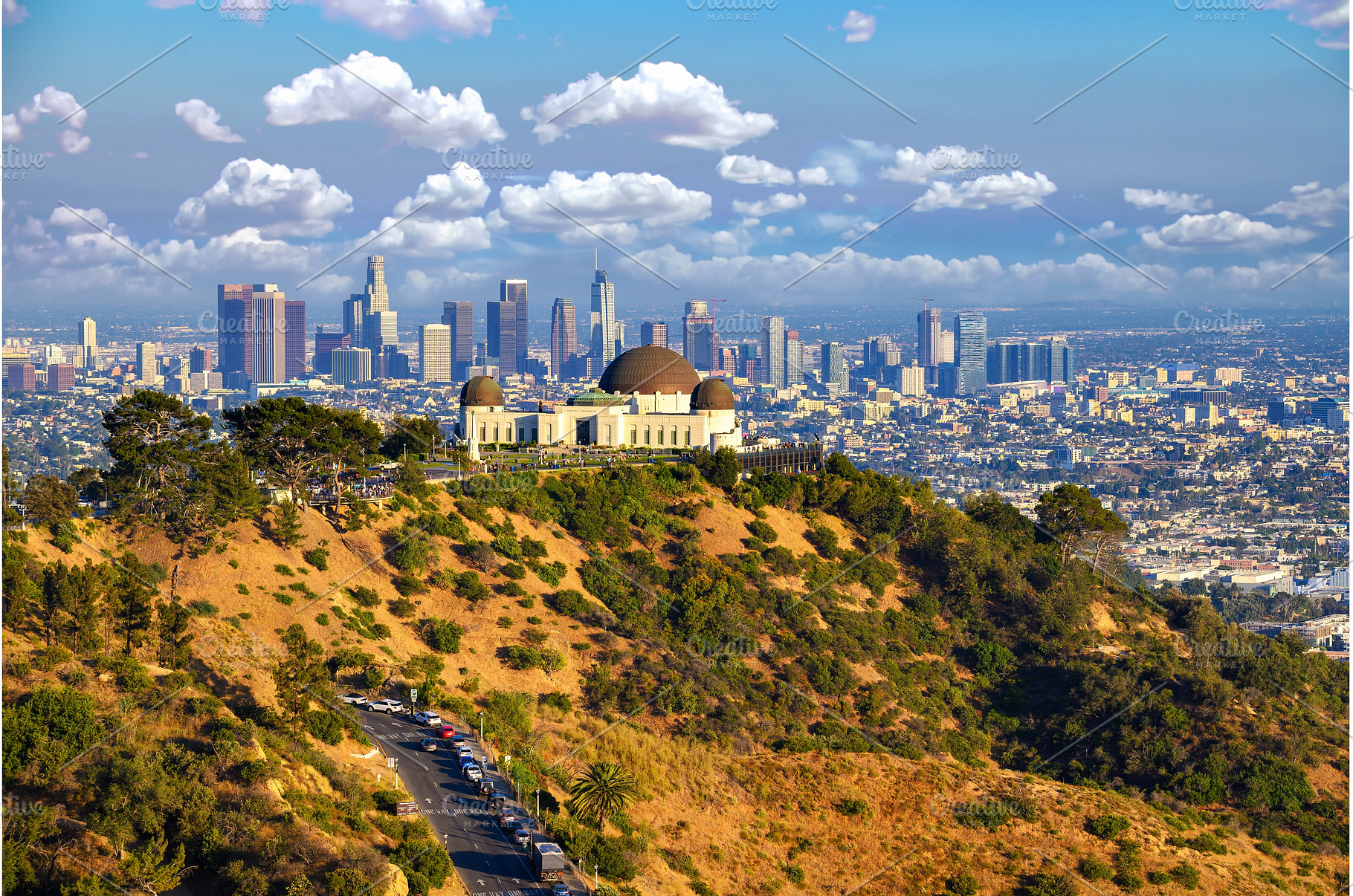 Griffith Observatory and Los Angeles, an Architecture Photo by Nick Fox