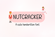 Nutcracker Cute Handwritten Font, a Handwritten Font by Lalava Studio (Thumbnail 1 of 6)
