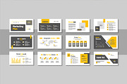 Business Marketing Plan Pitch Deck, a Presentation Template by Pavel_design (Thumbnail 1 of 4)