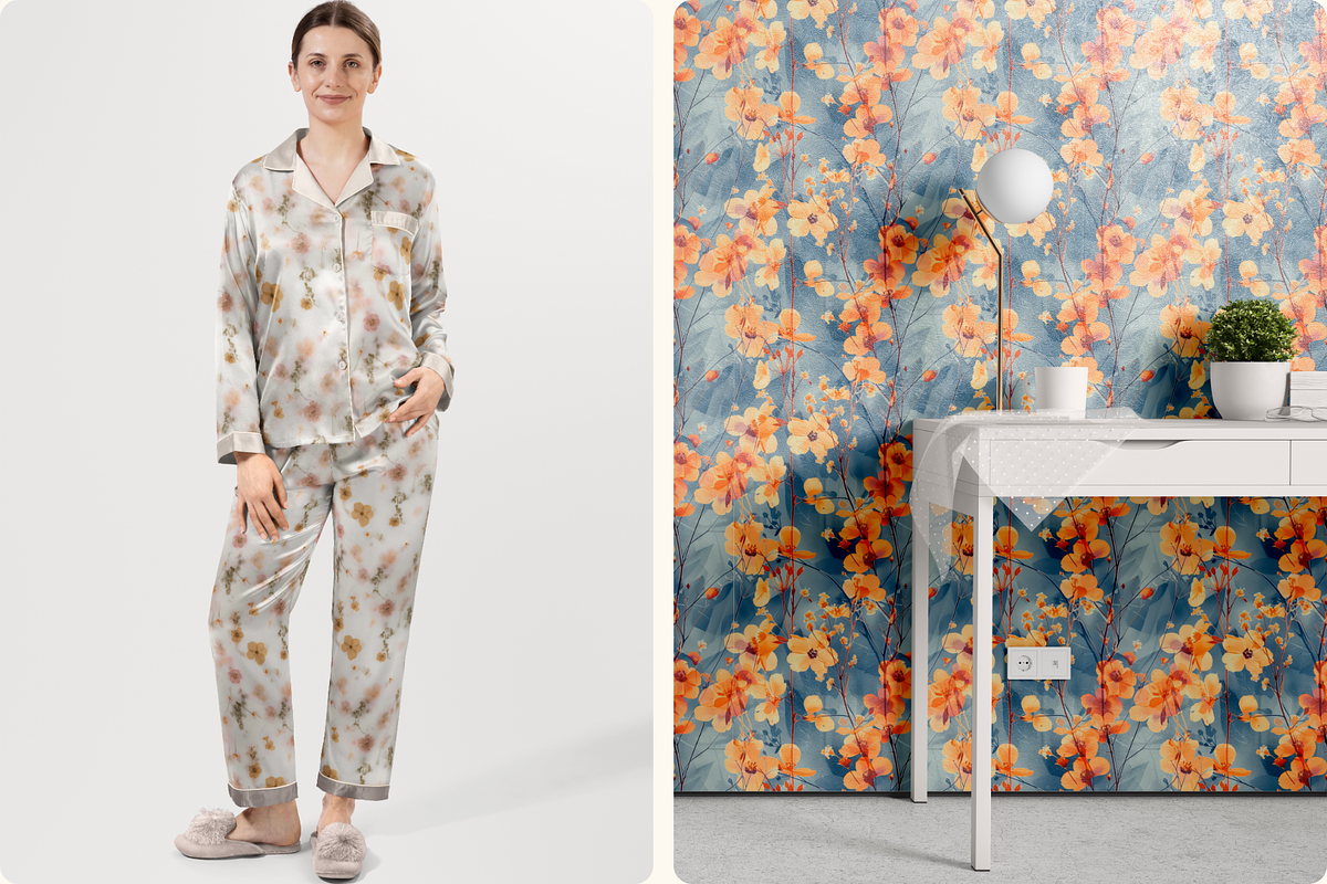 Twilight Herbarium Pressed Florals, a Pattern Graphic by Ninterints (Photo 11 of 17)