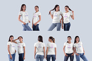 5 Mockups Girls T-Shirt, a Shirt Mockup by Grow Design Craft Studio (Thumbnail 2 of 4)