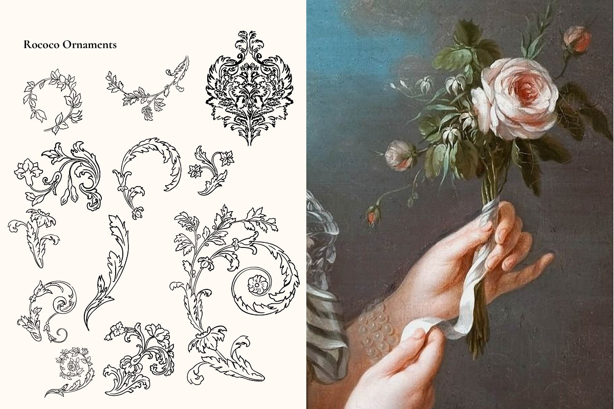 Coquette paris hand drawn line art, a Decorative Illustration by MayBay Studio (Photo 4 of 7)