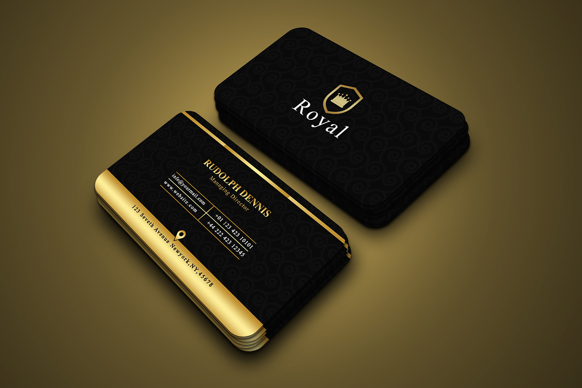 100 Business Card Template Bundle, a Business Card Template by Smashing_Studio (Photo 57 of 80)
