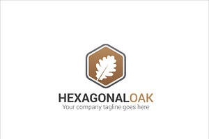 Hexagonal Oak Logo