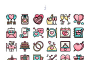 30 Romantic & Love Icon set, an Outline Icon by Just Icon (Thumbnail 2 of 3)